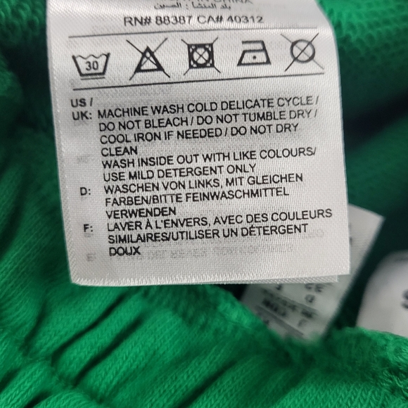 ADIDAS Adicolor 70s Sweat Pant in Green Pink XS - Picture 7 of 8